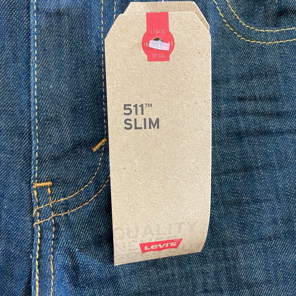 Levi’s Original 511 Slim Denim Jeans - Picture 10 of 13